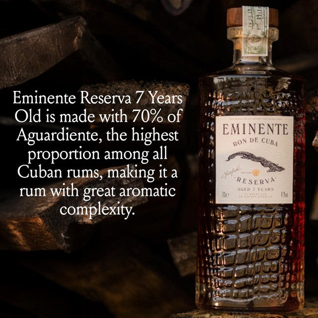 Eminente Reserva rum 70cl - British product