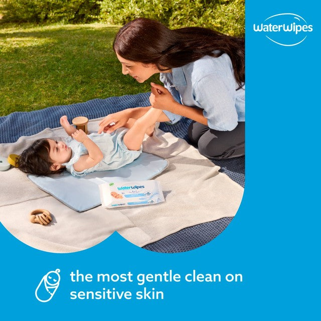 WaterWipes newborn baby wipes 3-pack multipack (British brand)
