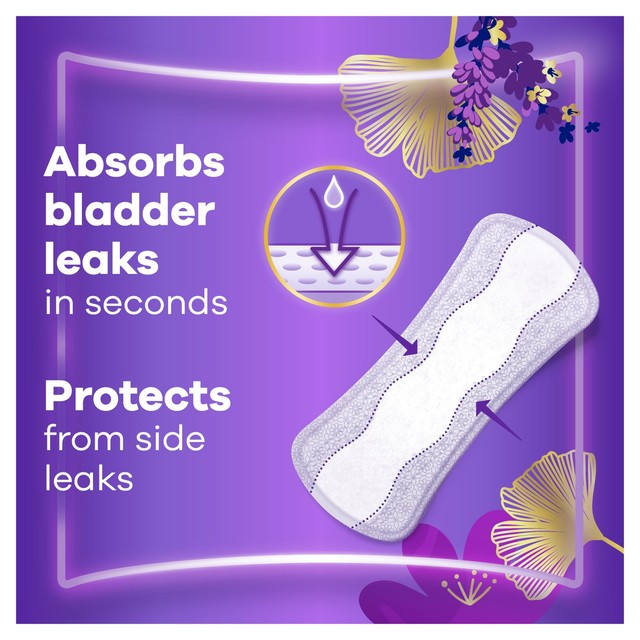 Always Discreet incontinence liners Long Plus 40 count - British product