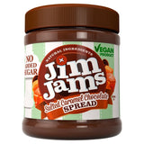 Jim Jams vegan salted caramel chocolate spread 330g, UK version