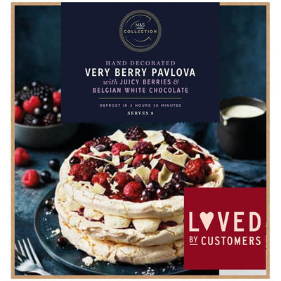 M&S Very Berry Pavlova Tiefkühl-Dessert, 670g