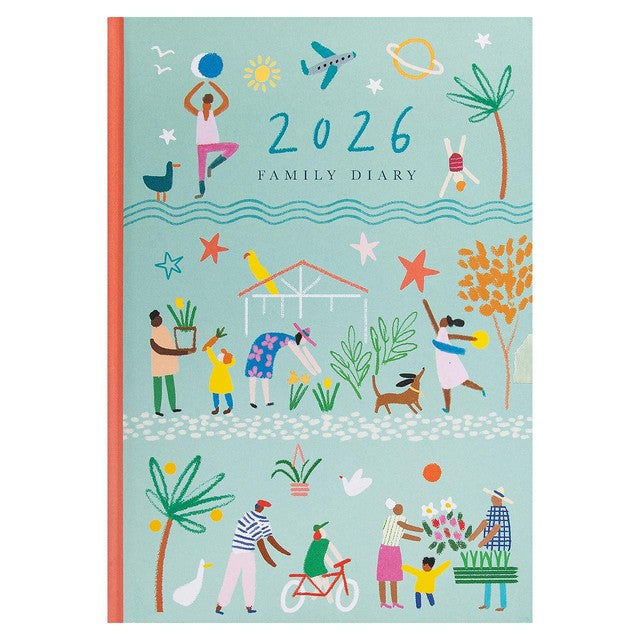 M&S large family diary 2026 A5, imported from the UK
