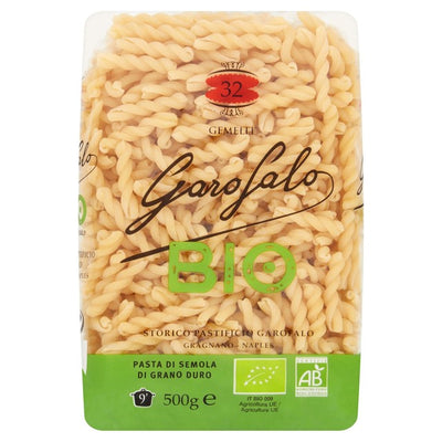 M&S Garofalo Organic Gemelli Dry Pasta 500g- Buy online at McGrocer