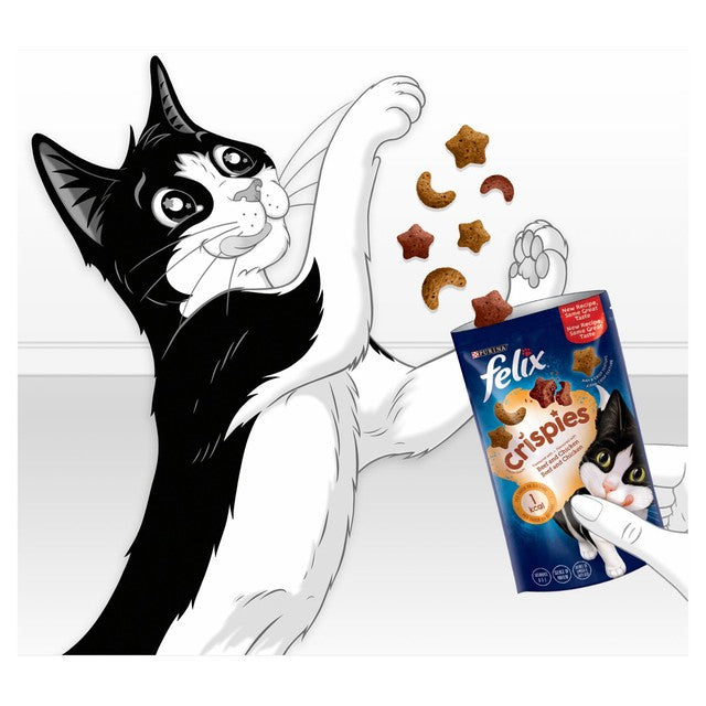 Felix chicken and beef cat treats 45g - British product