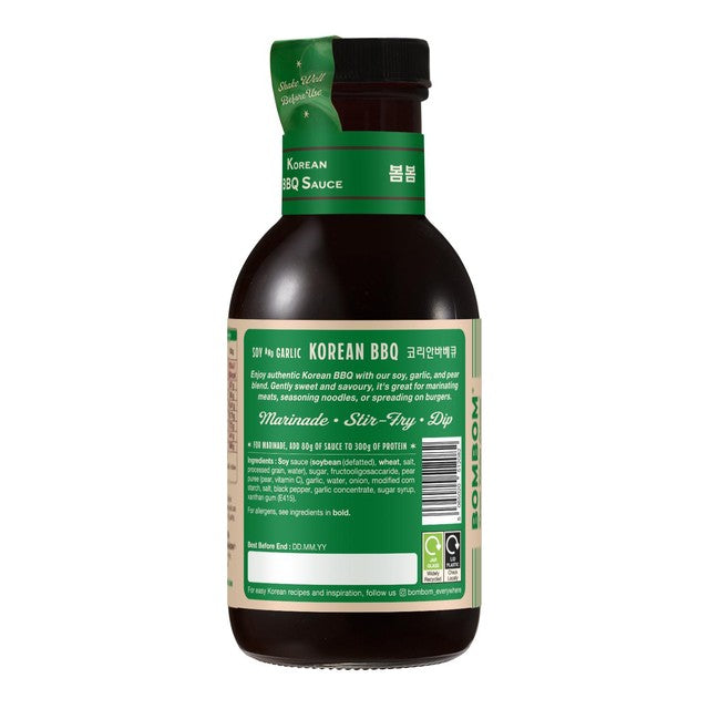 BOMBOM Korean BBQ Soy & Garlic sauce - British product
