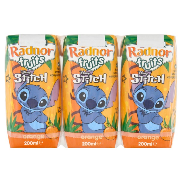 Radnor fruit juice drink still orange, UK version