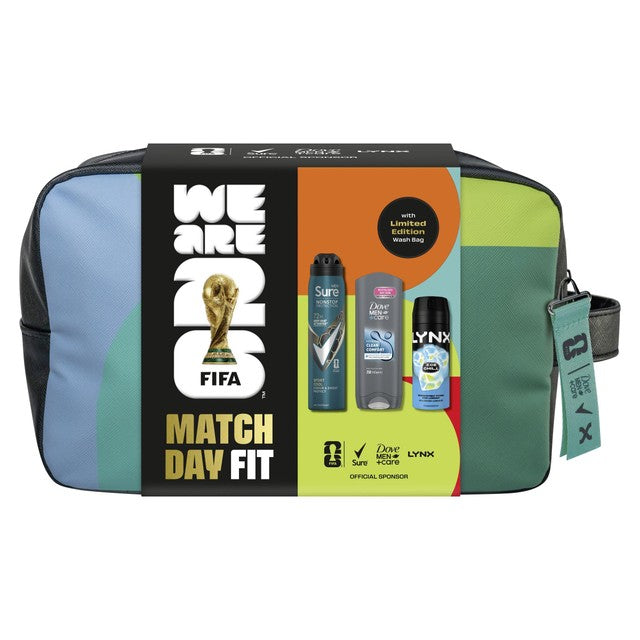 FIFA Inspired grooming gift set with washbag - British product