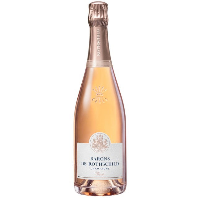 Baron Rothschild Rose Champagne Brut 75cl, imported from the UK