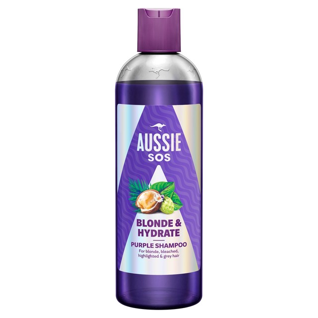 Aussie Blonde & Hydrate purple shampoo 300ml - British product