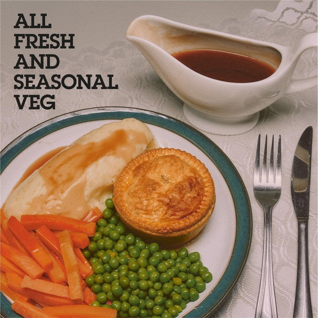 Willy's Pies steak ale horseradish pie 200g (British brand)