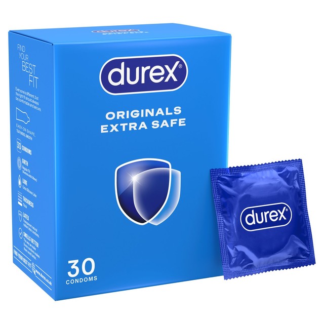 Durex Extra Safe Condoms Regular Fit 30 Pack - British product