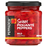 Peppadew mild chopped piquanté peppers 280g, imported from the UK