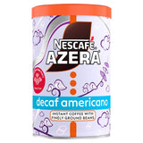 Nescafe Azera Americano Decaf instant coffee 90g, imported from the UK