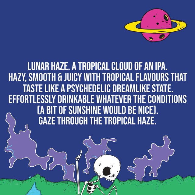 Beavertown Lunar Haze Hazy IPA 4 x 330ml - British product