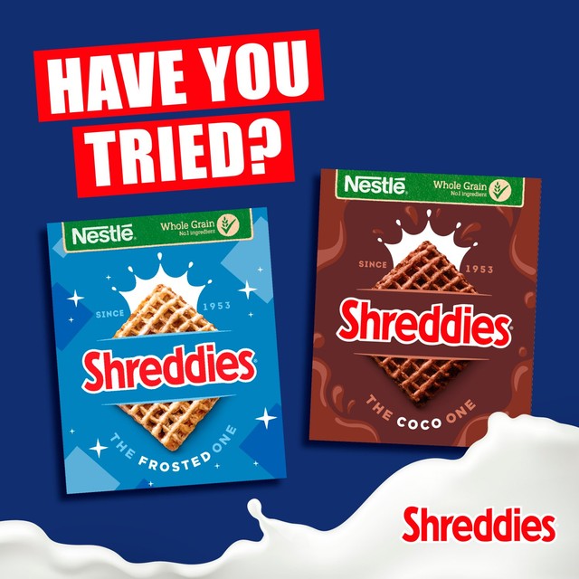 Shreddies Original Malted Cereal 1100g (British brand)