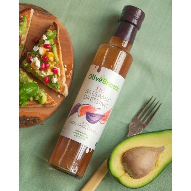 Olive Branch fig balsamic dressing 250ml, imported from the UK