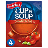 Batchelors Tomato & Basil Cup Soup 4 x 26g - British product