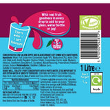 Robinsons Double Strength Apple & Blackcurrant Squash 1L, imported from the UK