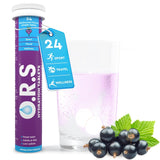 O.R.S Blackcurrant Hydration Tablets 24 Pack imported from the UK