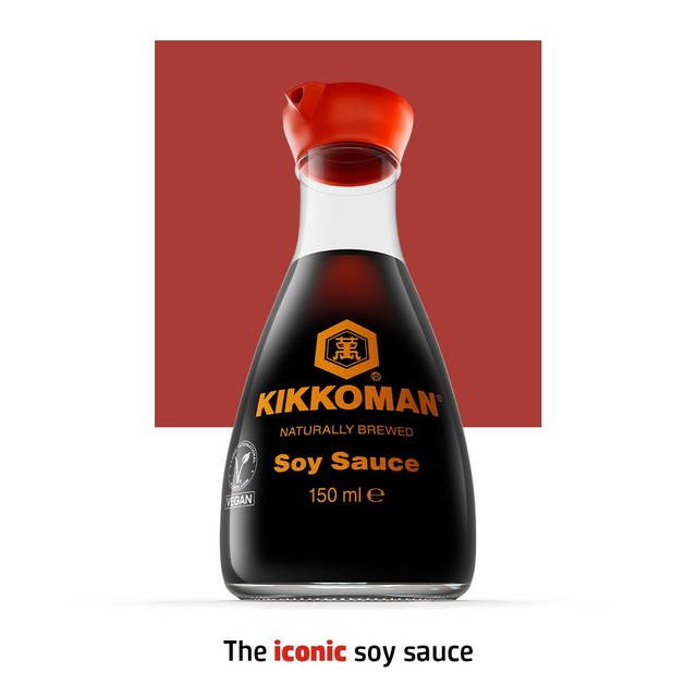 Kikkoman naturally brewed soy sauce 1L, imported from the UK