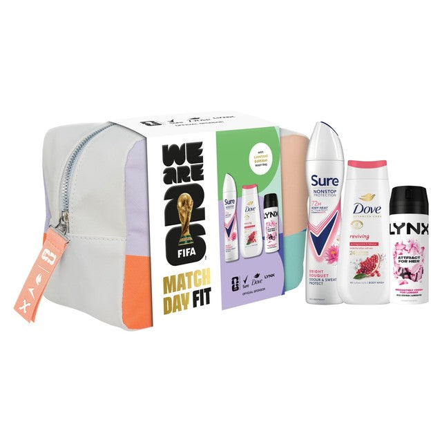 Fifa Kit Bag Washbag for Her Gift Set - British product