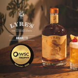Lyre's Alcohol Free Amaretti non-alcoholic liqueur 70cl, UK version
