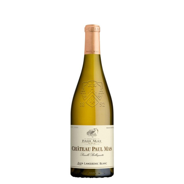 Paul Mas Chateau de Belluguette Languedoc Blanc white wine, imported from the UK