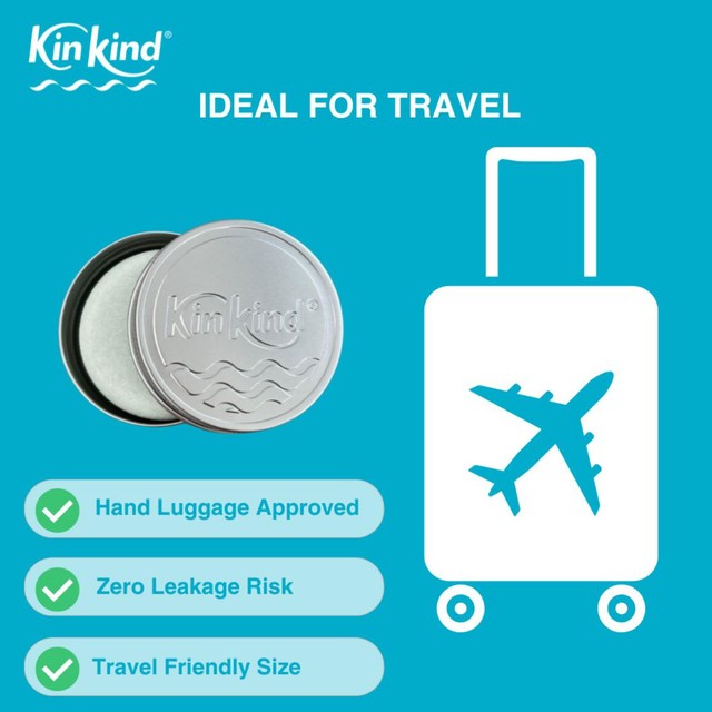 KinKind Shampoo Bar Travel Tin 20g, UK version