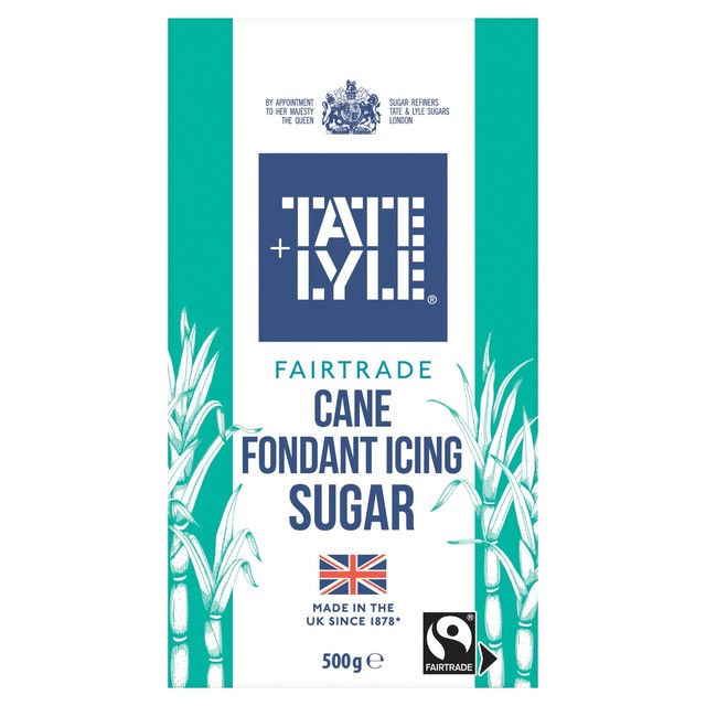 Tate & Lyle Fairtrade fondant icing sugar 500g (British brand)