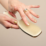 Tangle Teezer Ultimate Detangler Chrome Champagne Gold hairbrush (British brand)
