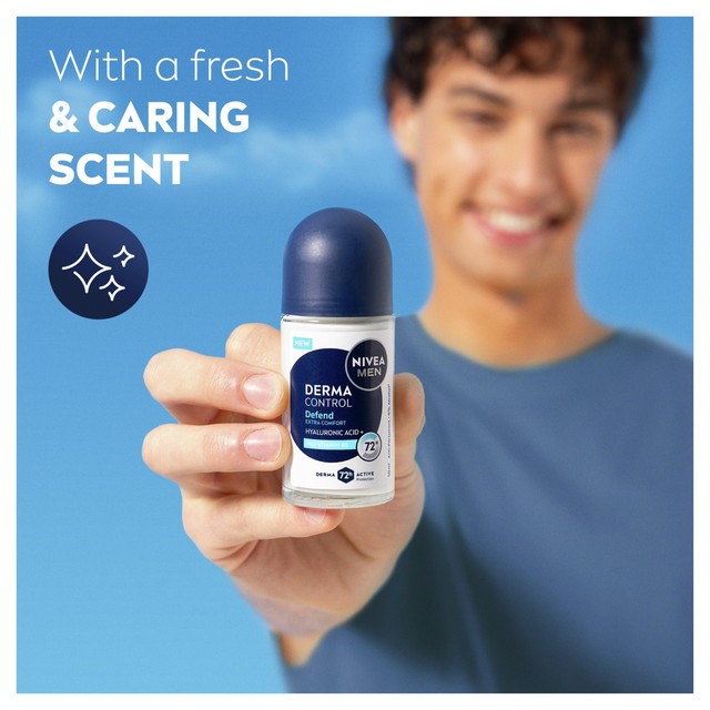 NIVEA Men Derma Control Roll On anti-perspirant (British brand)