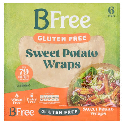 BFree Sweet Potato Wraps Gluten-Free 6 x 42g