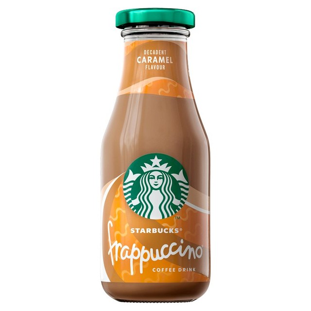 Starbucks Frappuccino Caramel Iced Coffee 250ml (British brand)