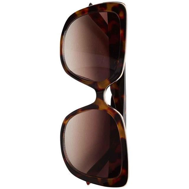 M&S geometric cat eye sunglasses brown mix, imported from the UK