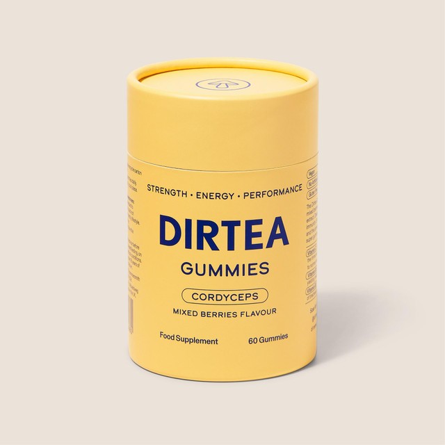 DIRTEA Cordyceps Mushroom Gummies Mixed Berries - British product