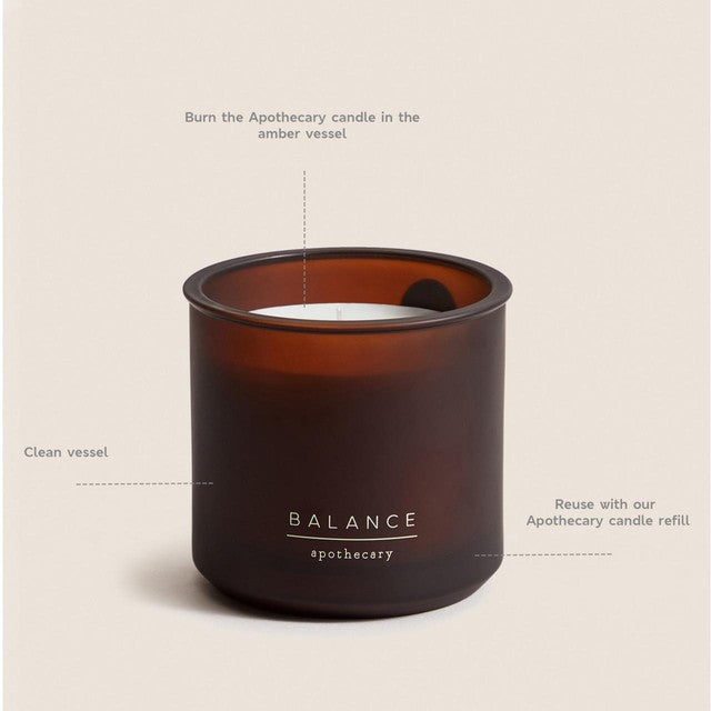 M&S Balance Amber scented candle, imported from the UK