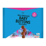 M&S Milk Chocolate Baby Buttons 10 x 18g, imported from the UK