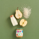HiPP Organic Rice Pudding Apple Pear 160g, UK version