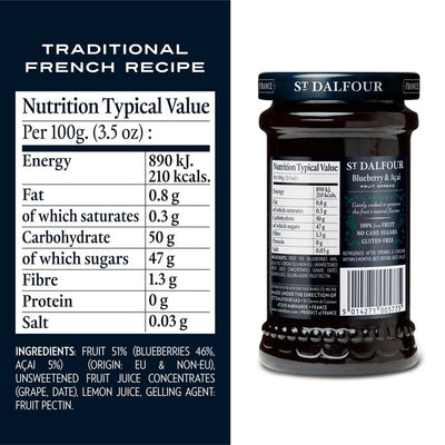 M&S St Dalfour Blaubeer & Acai Fruchtaufstrich 170g - Online bei McGrocer kaufen