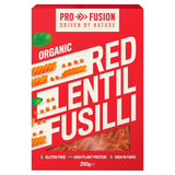 Profusion Red Lentil Fusilli 250g, imported from the UK