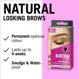 Schwarzkopf Brow Tint Light Brown 17ml (British brand)