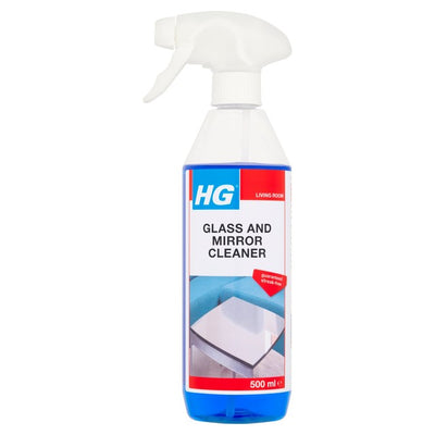 M&S HG Glass and Mirror Cleaner Cleaning Spray 500ml- Buy online at McGrocer