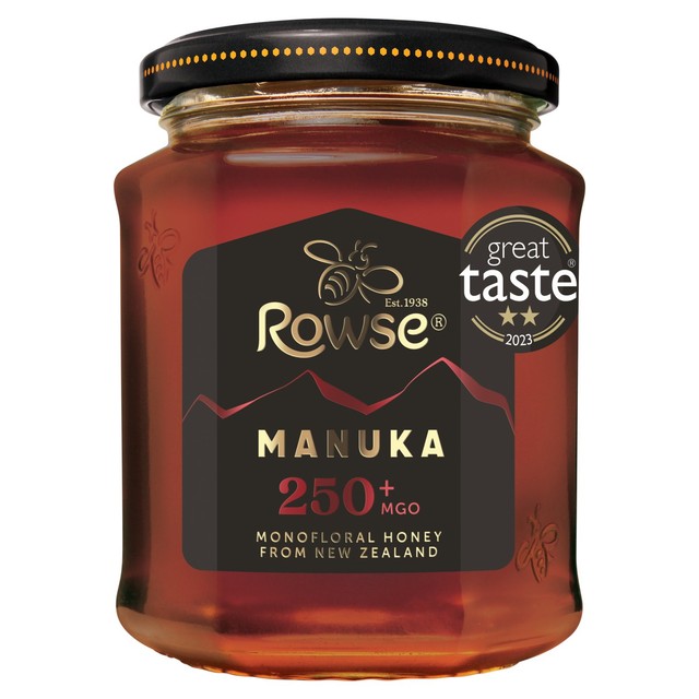Rowse Manuka honey 250+ MGO 225g, imported from the UK