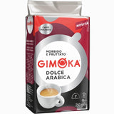 Gimoka Dolce Arabica ground coffee 250g, UK version