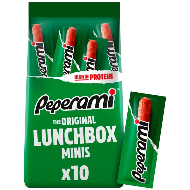 Peperami Original Mini Salami 100g, imported from the UK