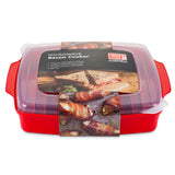 Good 2 Heat microwave bacon cooker with lid, UK version
