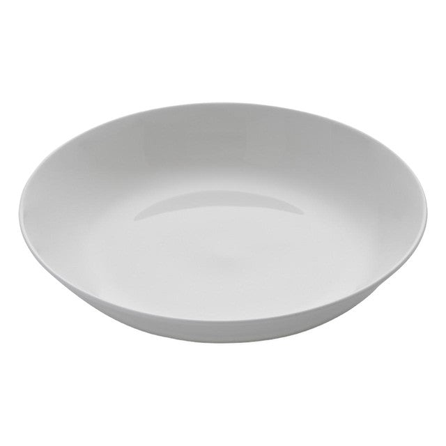 Portmeirion white pasta bowls set of 4, 21.8cm, imported from the UK