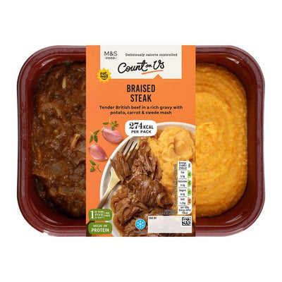 M&S Bœuf braisé et purée de légumes-racines 380g