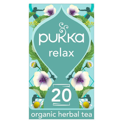M&S Pukka Herbs Bio Relax Tee mit Kamille Kräutertee-Beutel x20- Online kaufen bei McGrocer