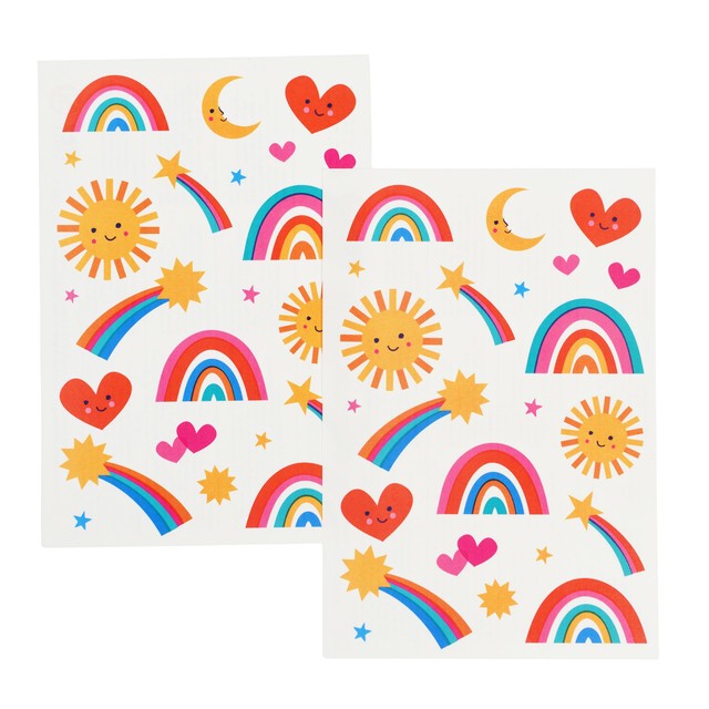 Rex London Cosmic Love temporary tattoos - British product